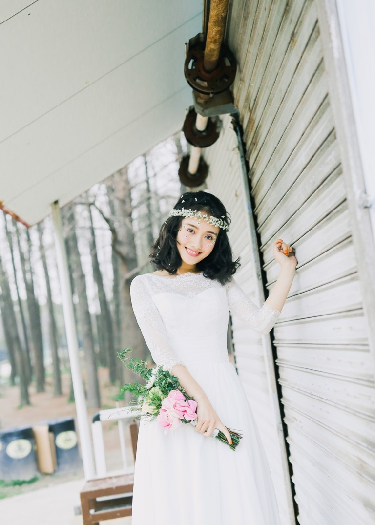 "精灵女孩"陆琦蔚曝光花季"纯写真"