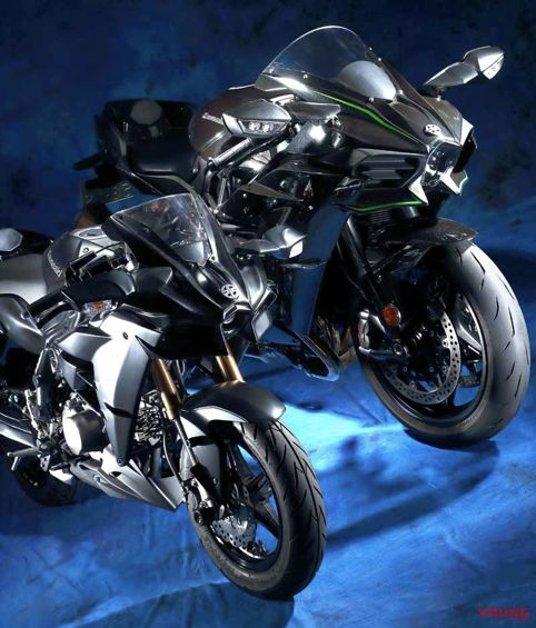 缩小吧猛兽川崎ninja h2改装版