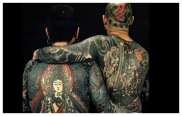 传统日式纹身 黑道图片