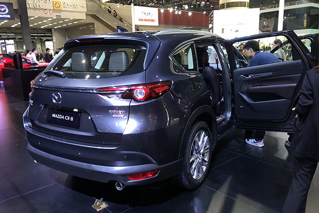 国产马自达cx8亮相有望年内上市