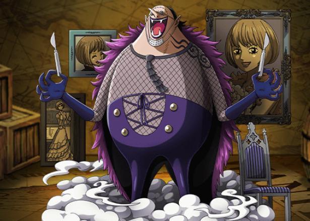 霍古巴克黑胡子海贼团的船医毒q,外号叫"死神",比罗这个死亡外科医生