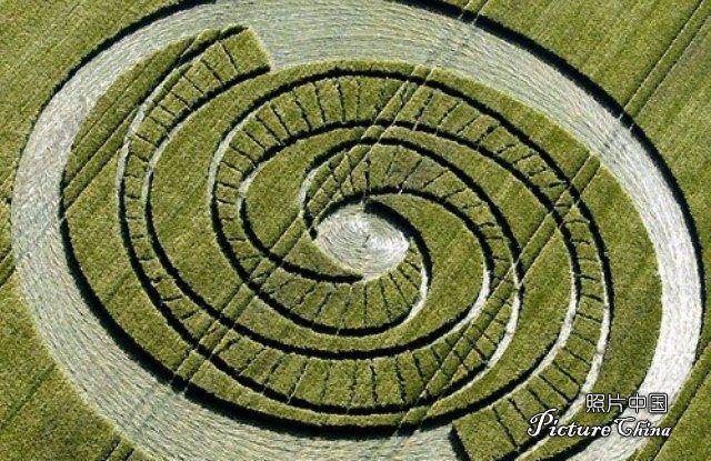 人类至今未解之谜神奇诡异的麦田圈