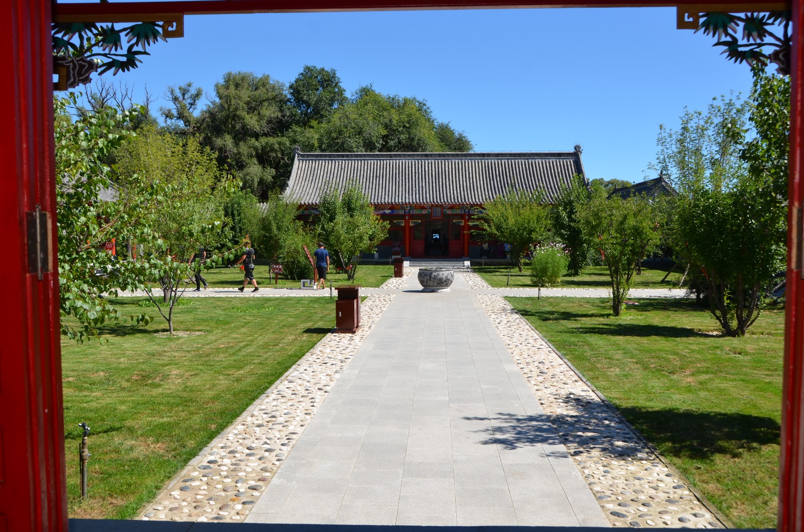 兴安盟科尔沁右翼中旗图什业图亲王府,原创摄影