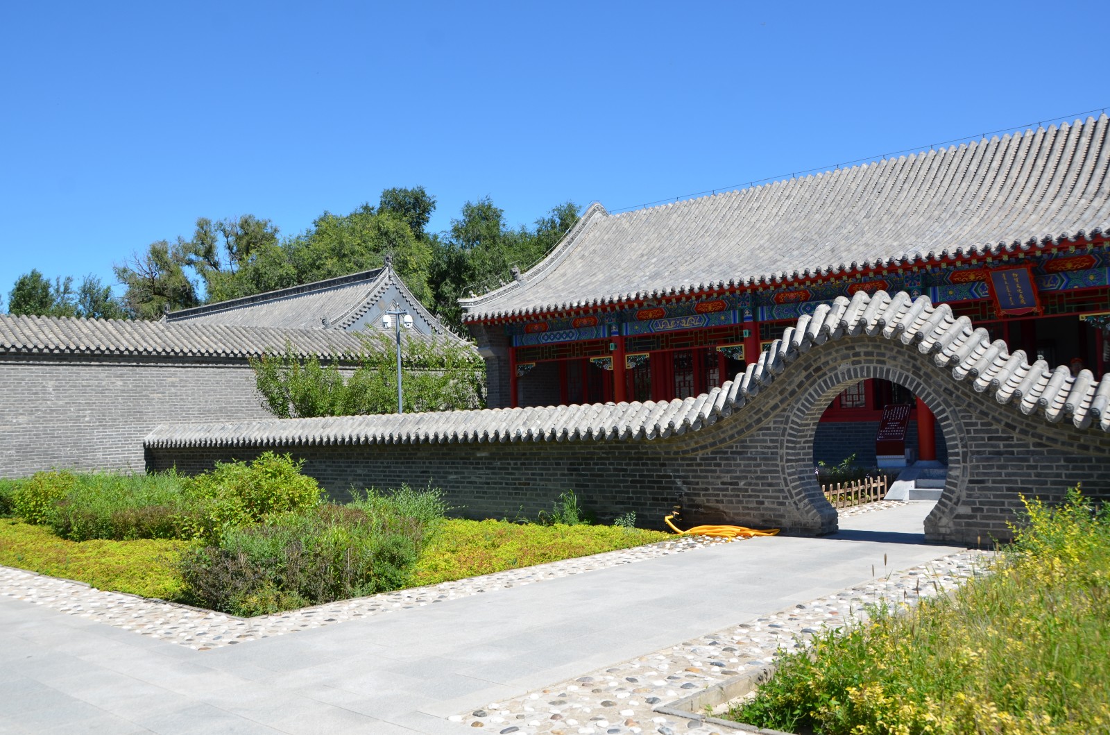 兴安盟科尔沁右翼中旗图什业图亲王府,原创摄影