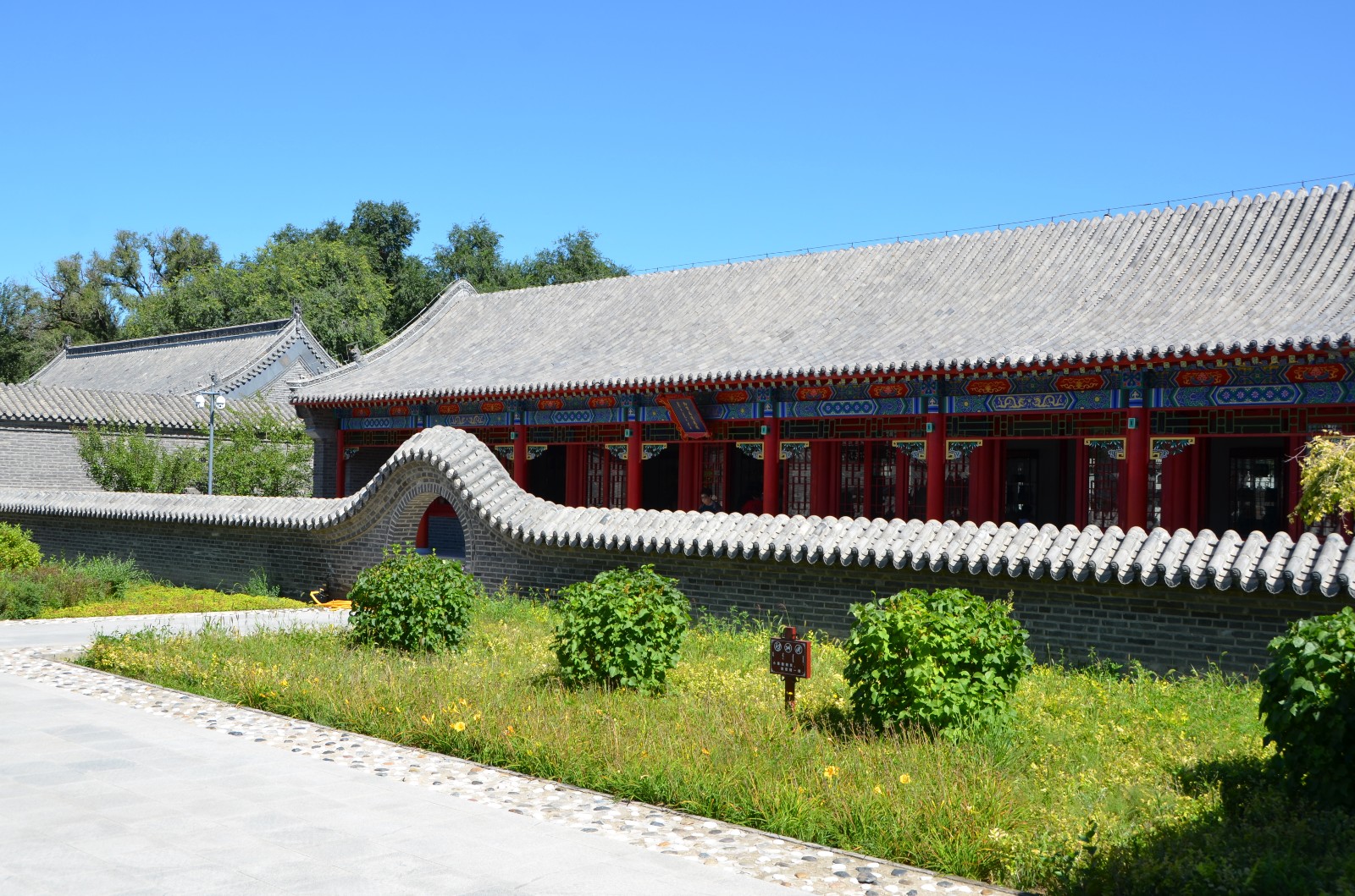 兴安盟科尔沁右翼中旗图什业图亲王府,原创摄影