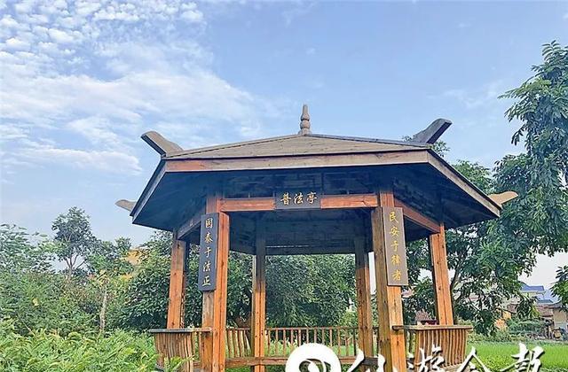 秀色迷人眼原来这是郊尾镇的一个公园美景陶人醉