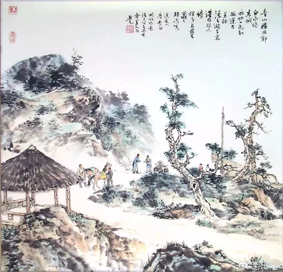 【诗词】10首古诗配精美国画，醉美了岁月
