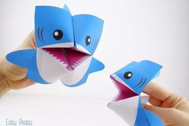 童年最经典的手工折纸东南西北新玩法一秒钟打动孩子