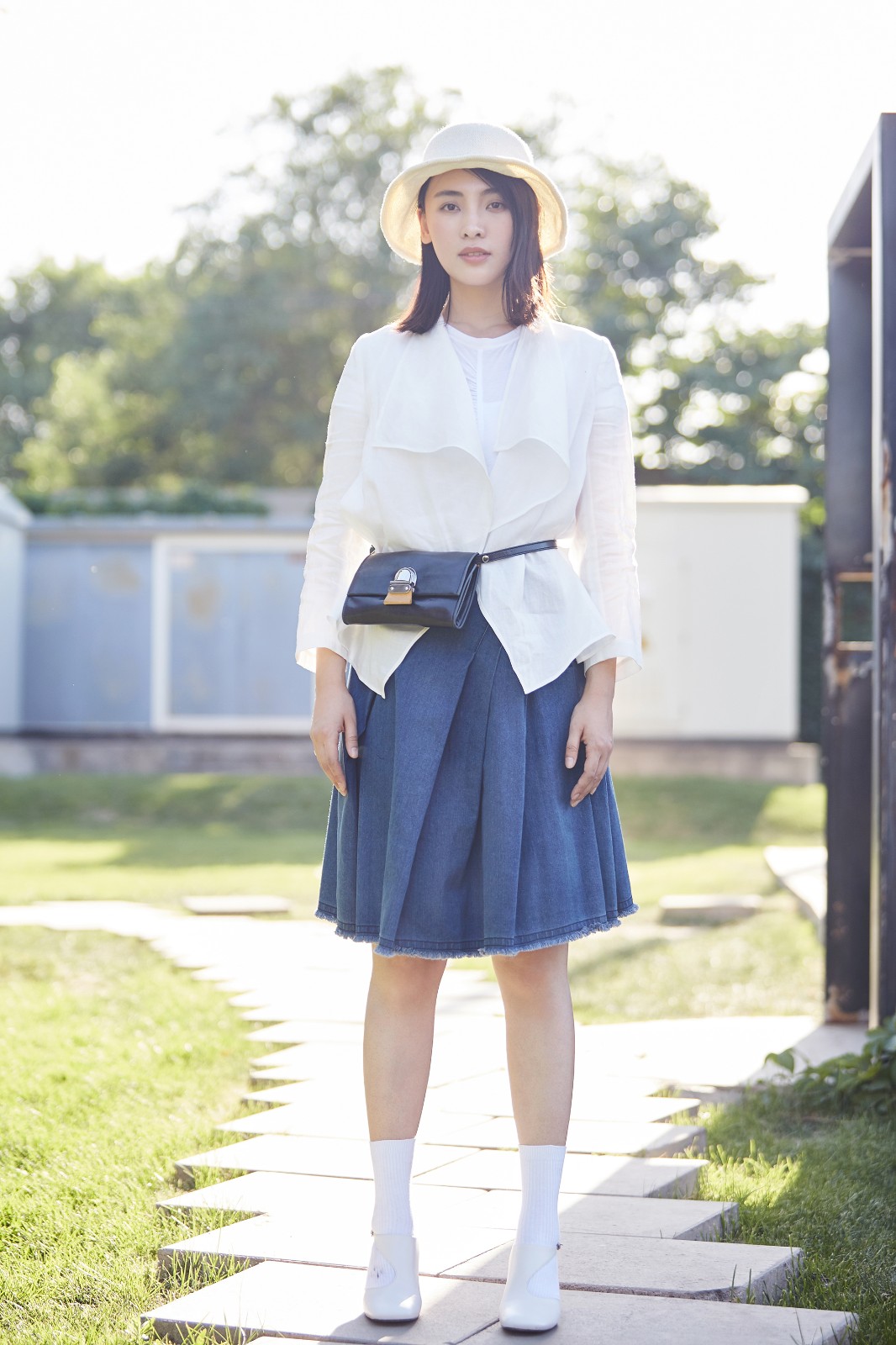 陈维涵日系风格元气十足玩转夏日小清新