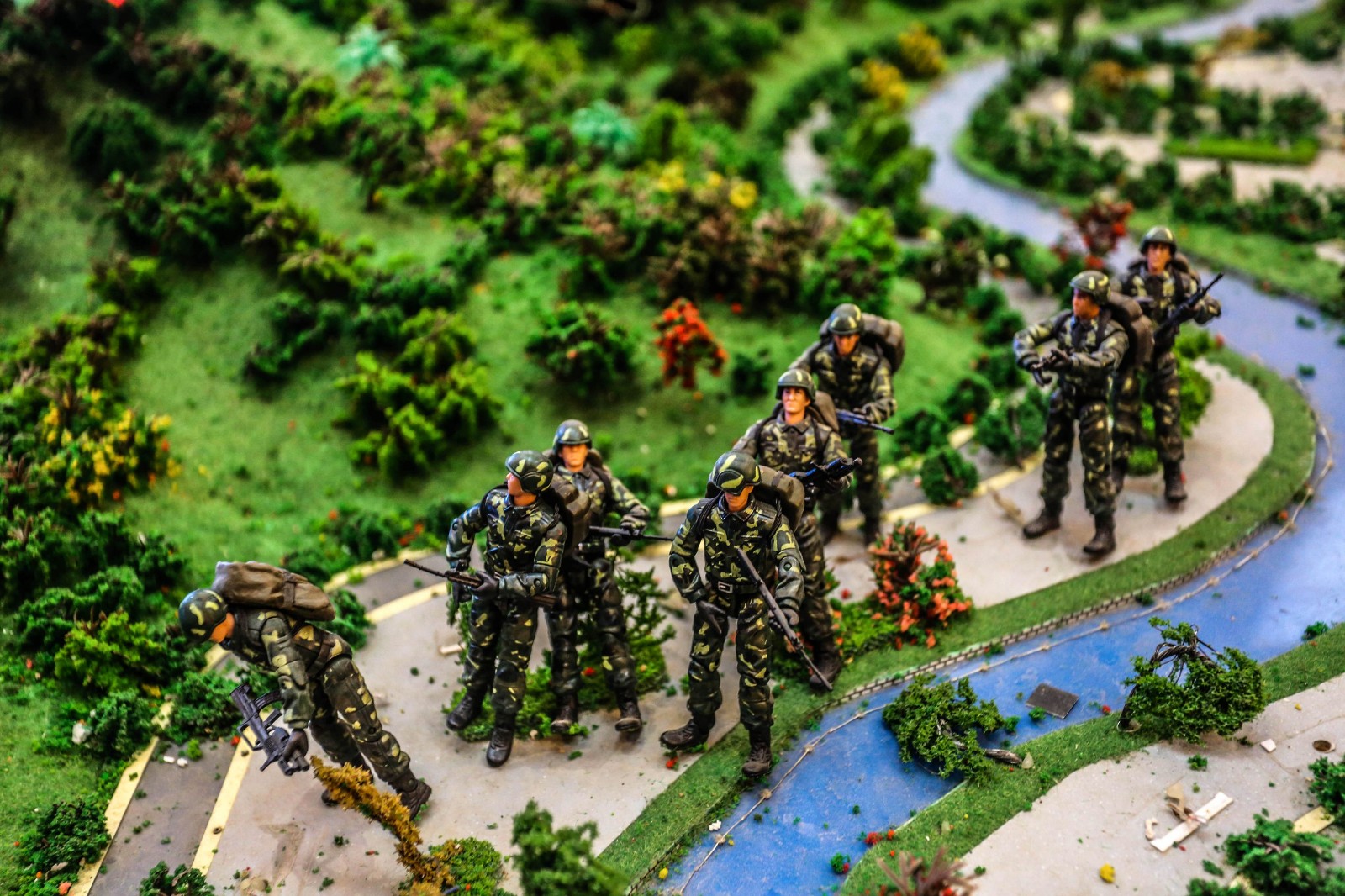 超燃!台江军事展览馆迷你模型萌翻你的眼