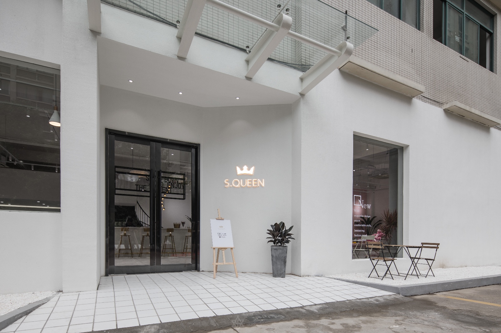 s.queen咖啡店内景摄影基地全新首发