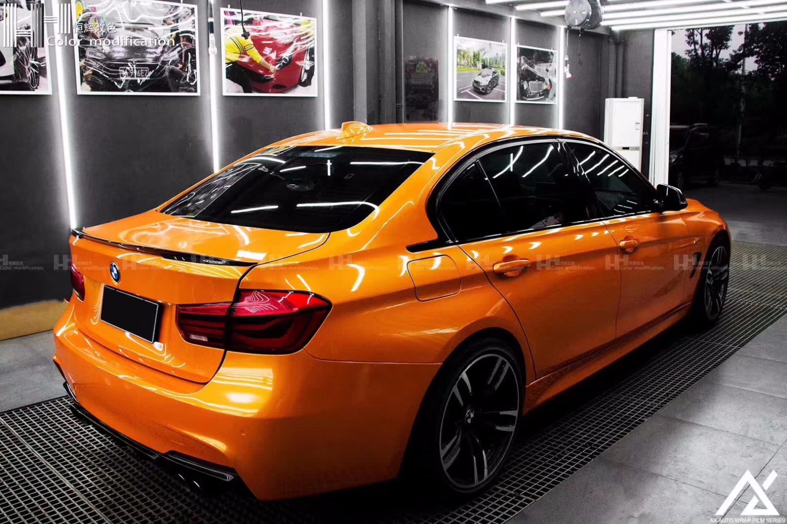 所向披靡的橙衣军团宝马3系珊瑚橙