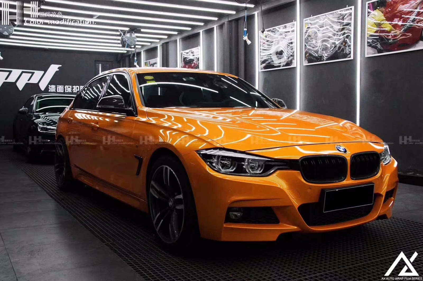 所向披靡的橙衣军团宝马3系珊瑚橙