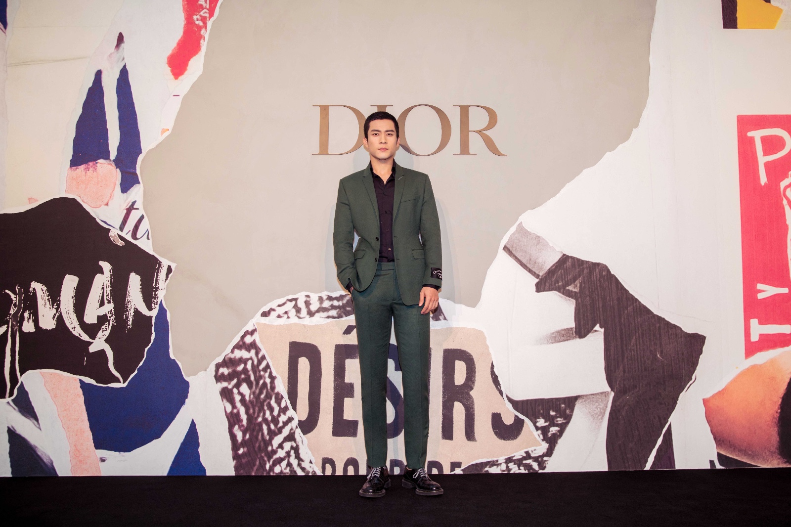 韩东君回归平头造型帅气沉稳荷尔蒙爆棚