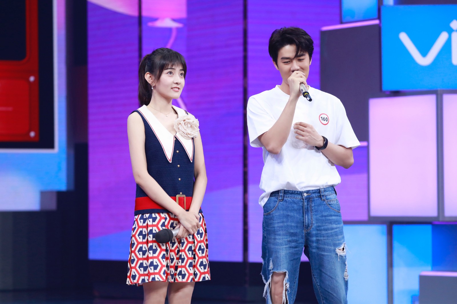 梁洁快乐大本营唯美献唱 解锁心动的感觉