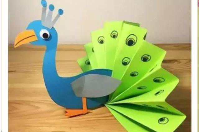 最简单的卡纸动物创意手工人见人爱哦