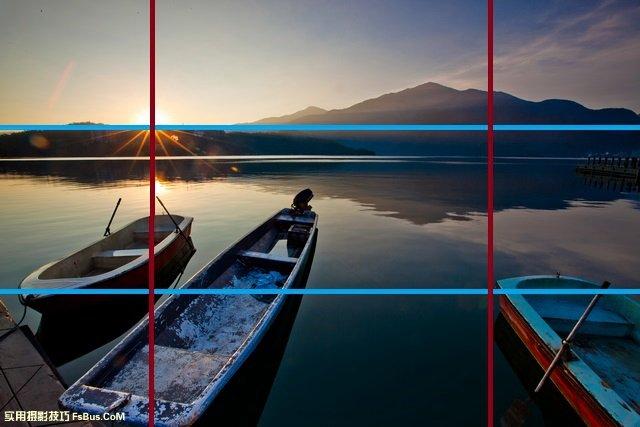 风景摄影中的三分法与井字构图|构图|法则|摄影_新浪新闻