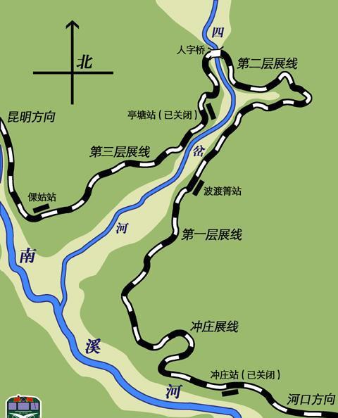 云南这条行驶"一个世纪"的铁路仍在运行, 854米西部第一