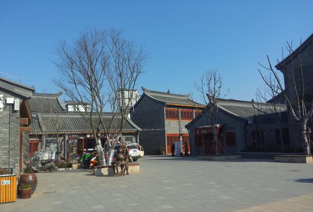 词踏沙行蚌埠五河顺河老街观景