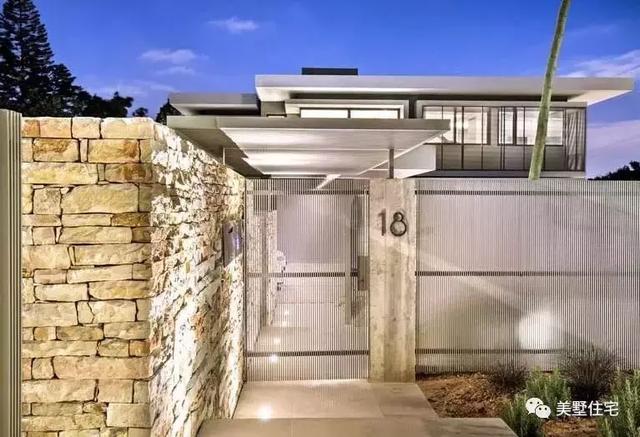 5种围墙材质36款围墙设计为别墅庭院找个最合适的院墙