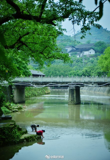 如诗如画北碚偏岩古镇一个真正的世外桃源