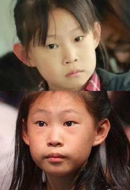 网友:标准超模脸