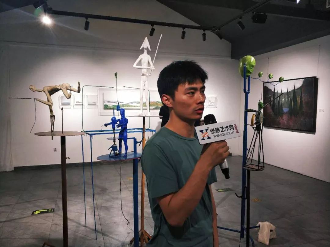 参展央美毕业研究生:李相和徐烜,张峻明,王少军,郭翠萍,唐承华王少军