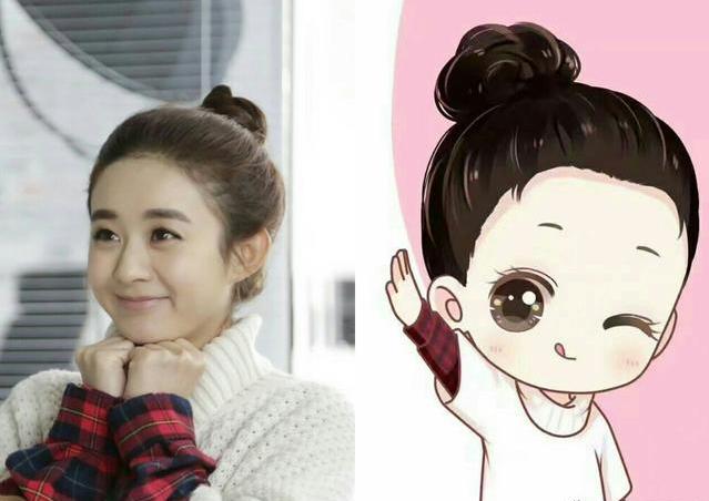 网友为赵丽颖的角色画了一组动漫图,到底是毁还是美?