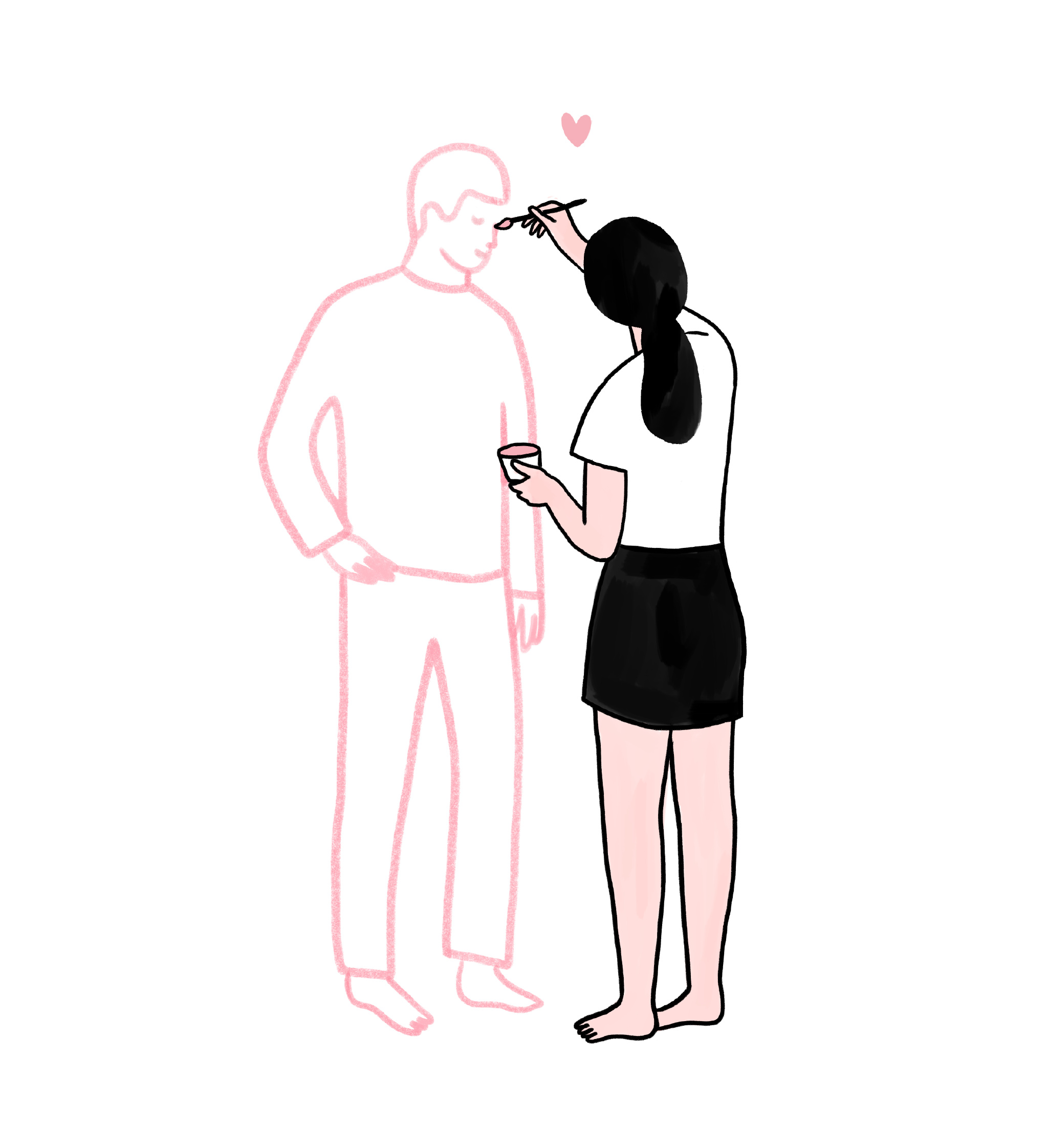 情感与爱情 | 法国插画家 lorraine sorlet