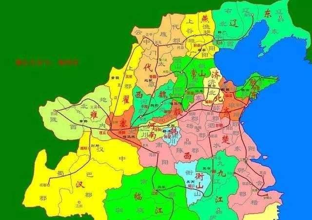 正文       图/秦末十八路诸侯   刘邦顺利收取关中争霸天下可以说是