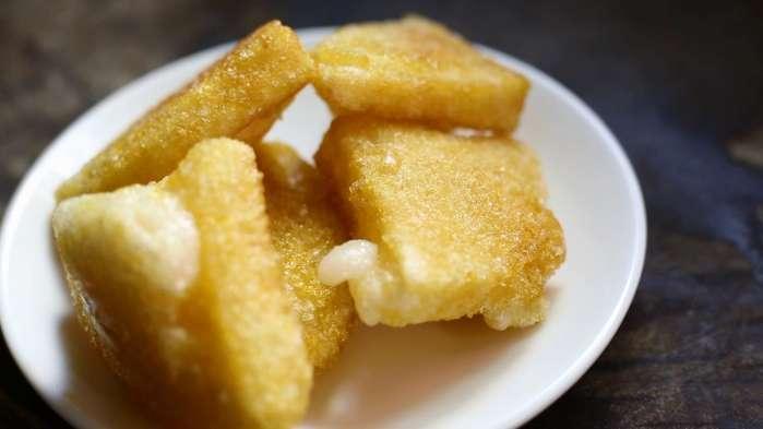 简简单单的做法让你的香炸糍粑吃来快停不下来了又香又脆