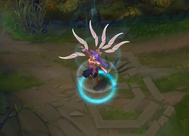 lol新刀妹莲花之令皮肤:总算没大改,还是美美哒!