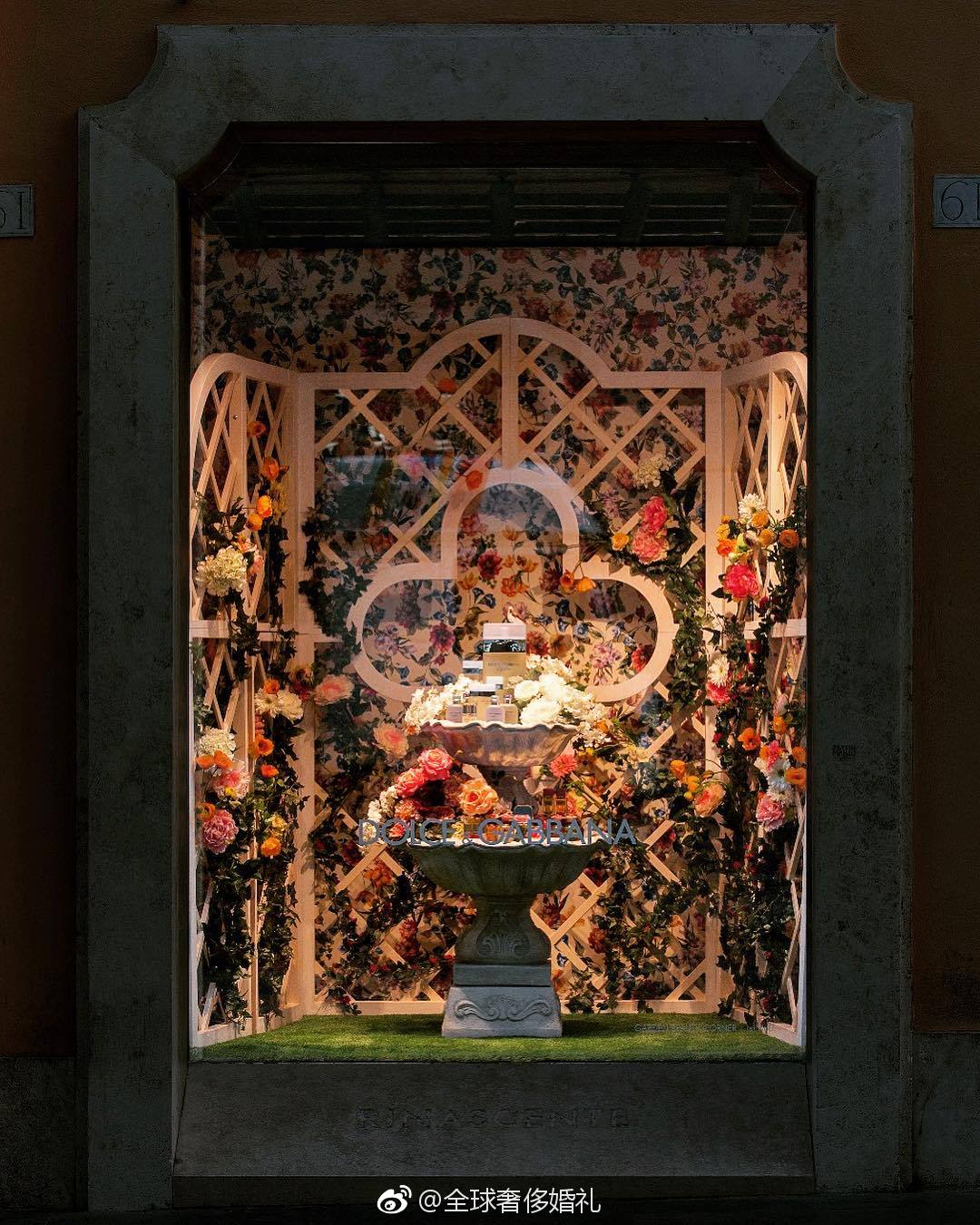 dolce&gabbana橱窗装饰,华丽的西西里岛风情