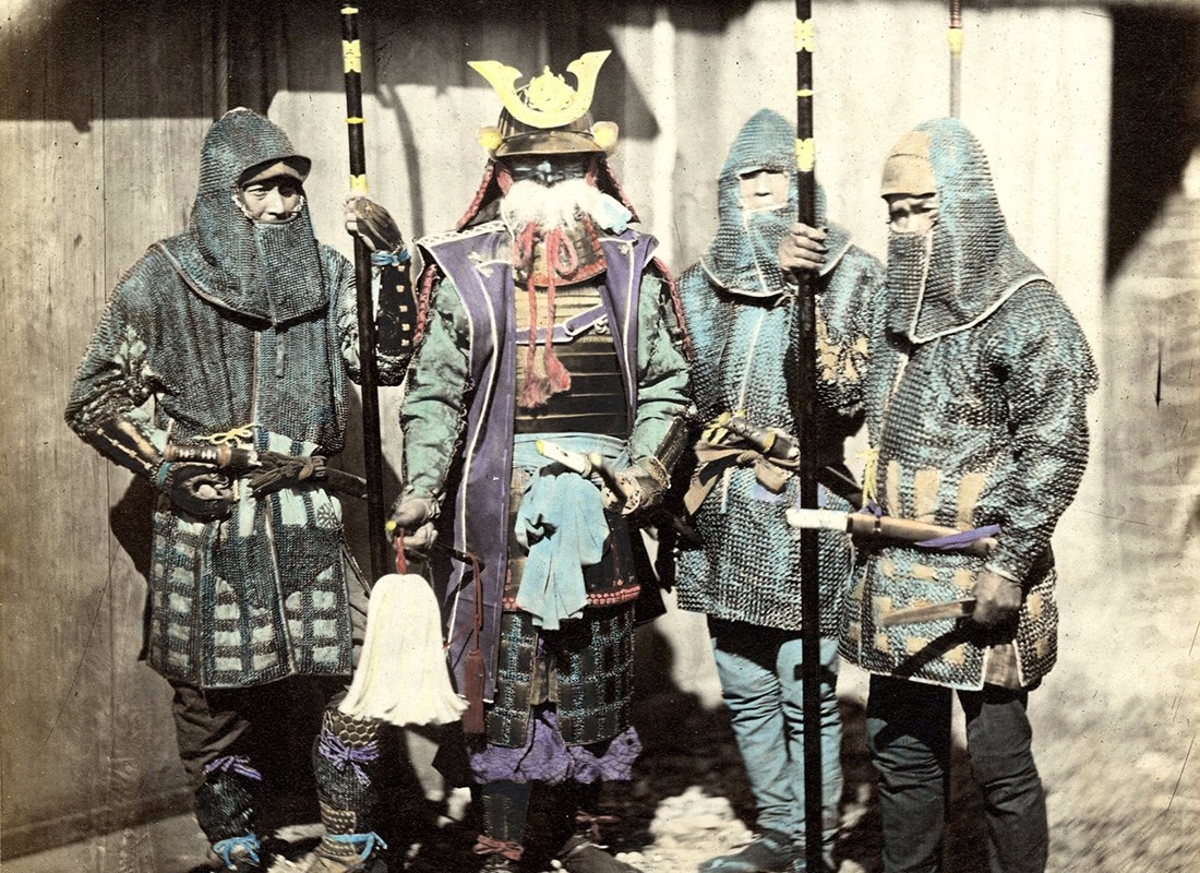 一组老照片解密日本武士 原来他们来源于中国