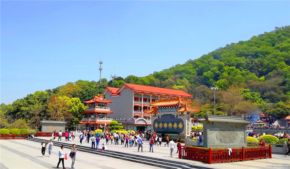 深圳凤凰山一日游天气很好风景很美
