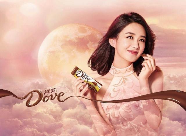 赵丽颖成最新德芙女郎, 广告一出完爆angelababy