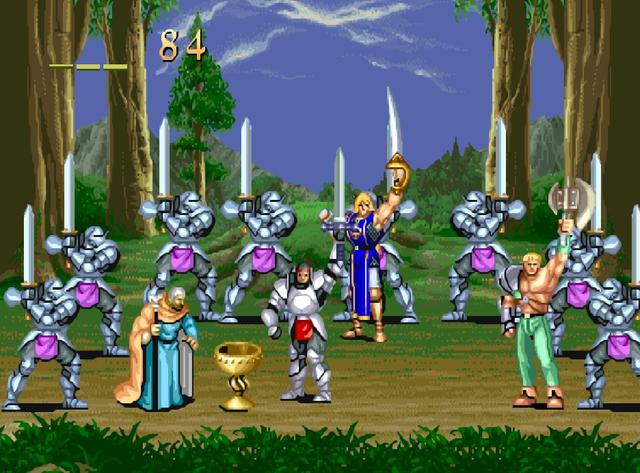 经典街机游戏《圆桌骑士》最后的秘密,返老还童