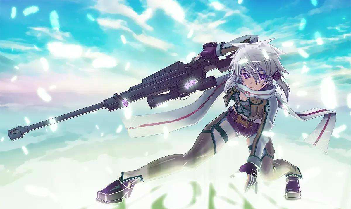 二次元战斗系美女每一张都是整装待发英姿飒爽是她们的标签