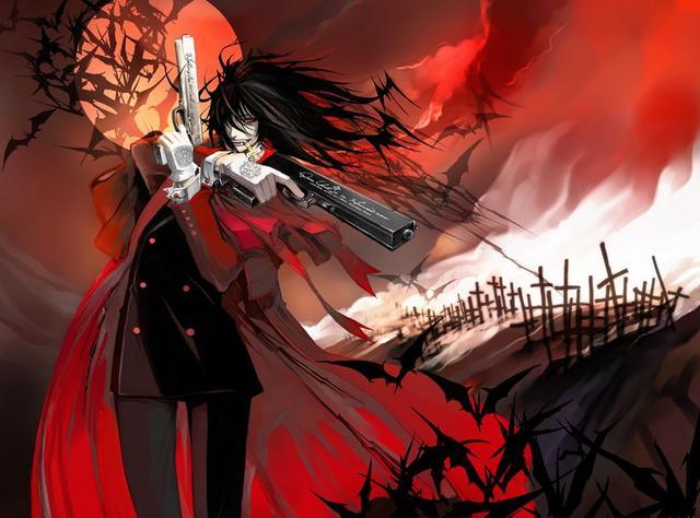 是动漫的男主角也是最大的boss,如果观看的话建议观看《hellsing ova