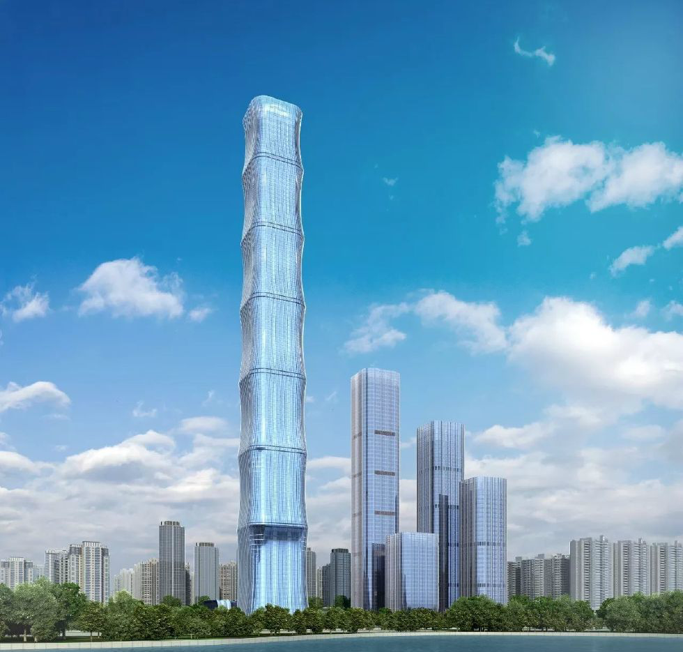 中部六省第一高楼安徽合肥恒大中心最新进展