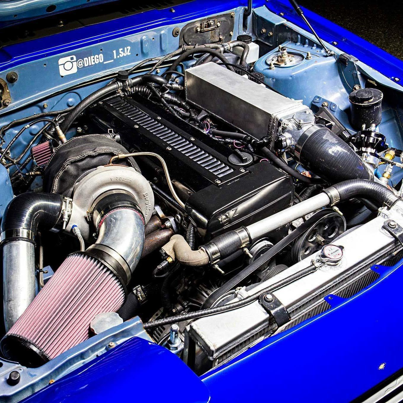 1988 年的 mitsubishi starion toyota jz engine 791hp