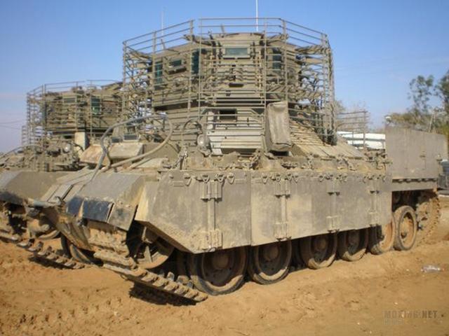 以色列装备重型轮式战车,比履带式装甲车还要重还要硬