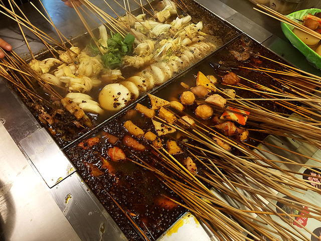 麻辣串|鸡肝|牛肉串_新浪新闻