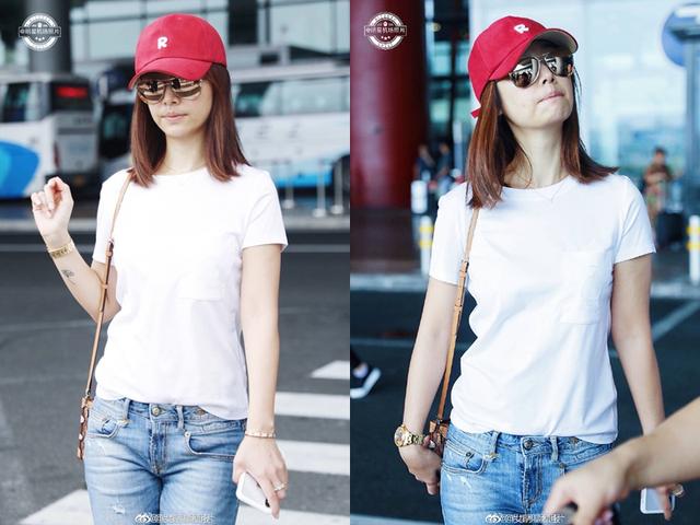 白t牛仔裤如何穿有型?林心如豪掷70万,明星提税先学低调穿搭