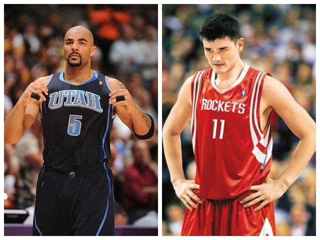 布泽尔真能打爆姚明?对比两人20次交手数据 结果令人尴尬