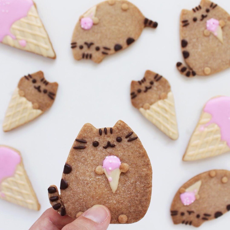 萌掉你门牙的动物饼干
