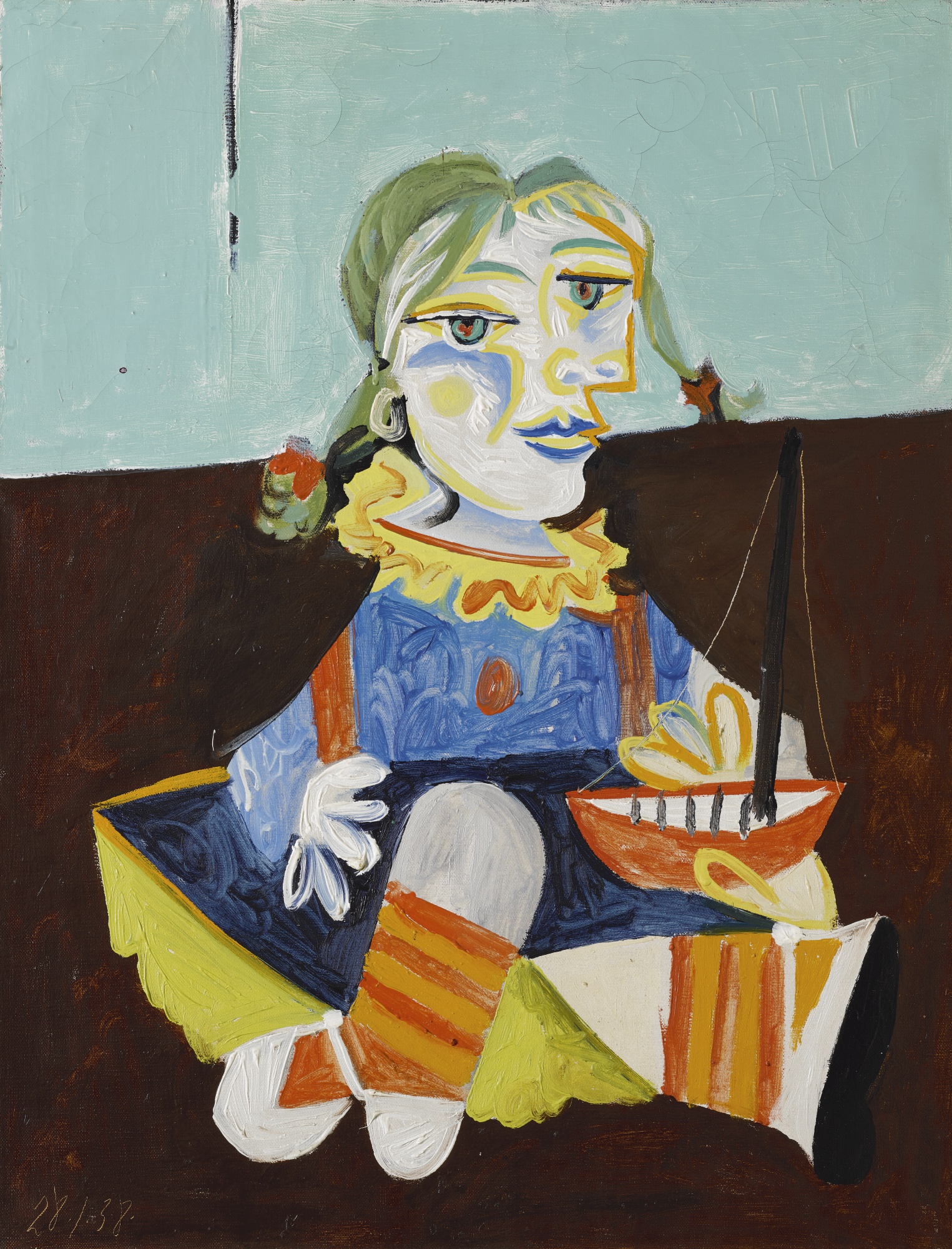 "毕加索的小可爱"spanish, 1881–1973pablo picasso/保罗·毕加索
