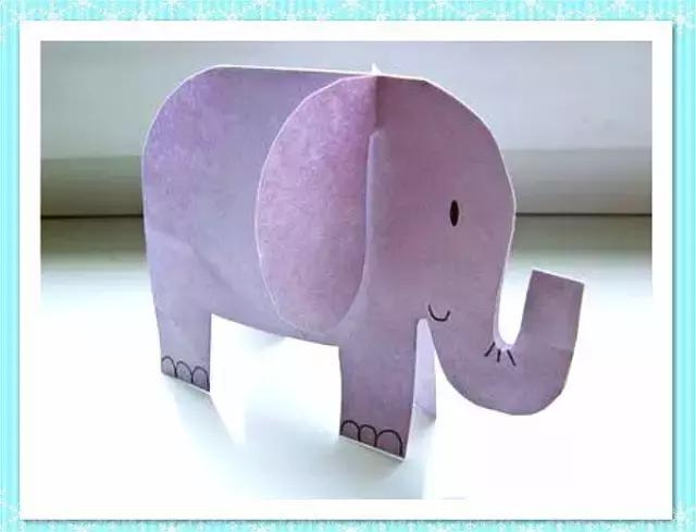 最简单的卡纸动物创意手工人见人爱哦