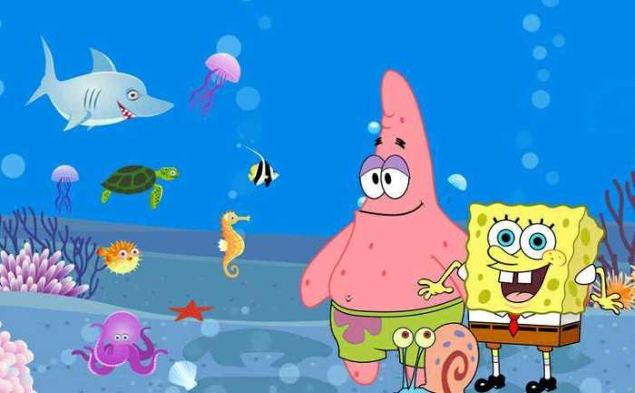 海绵宝宝一一未知海底世界的他