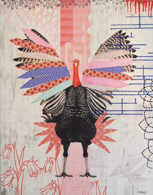 拼接手法艺术作品熟知与抽象